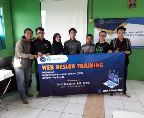 Prodi HES Gelar Pelatihan Website