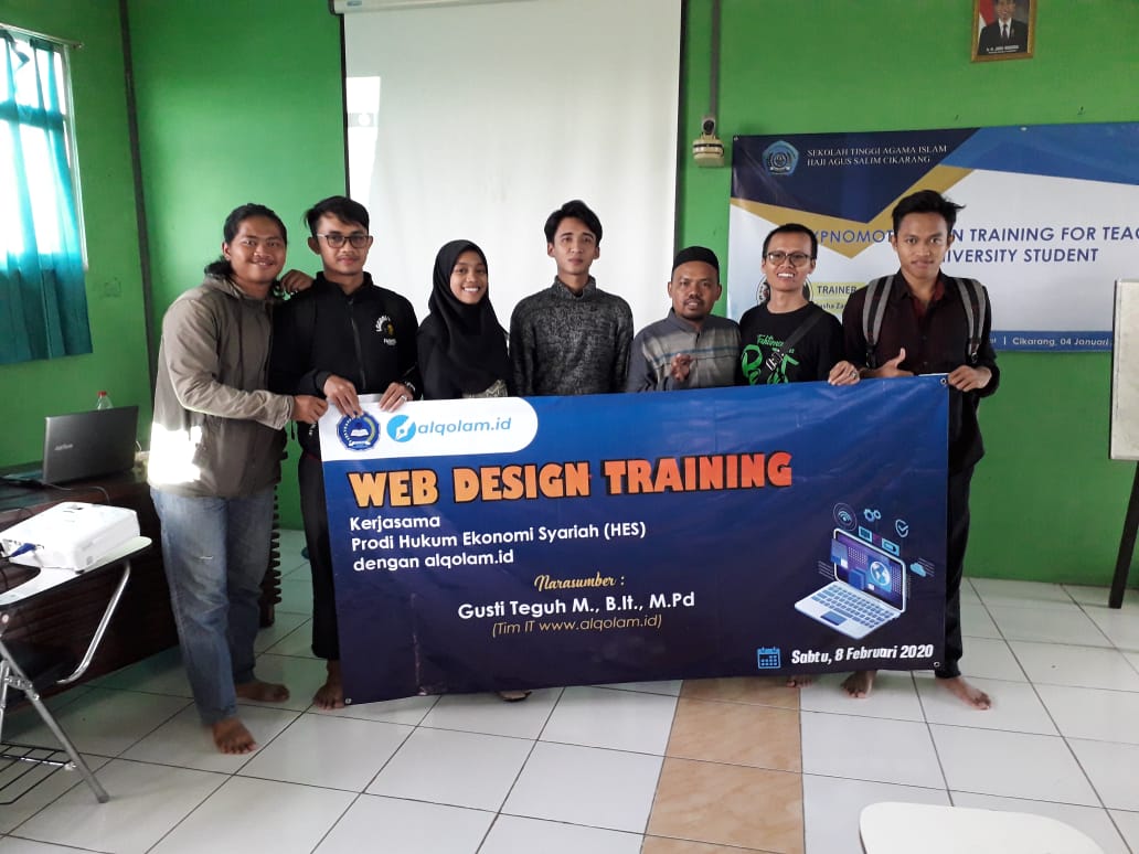 Prodi HES Gelar Pelatihan Website