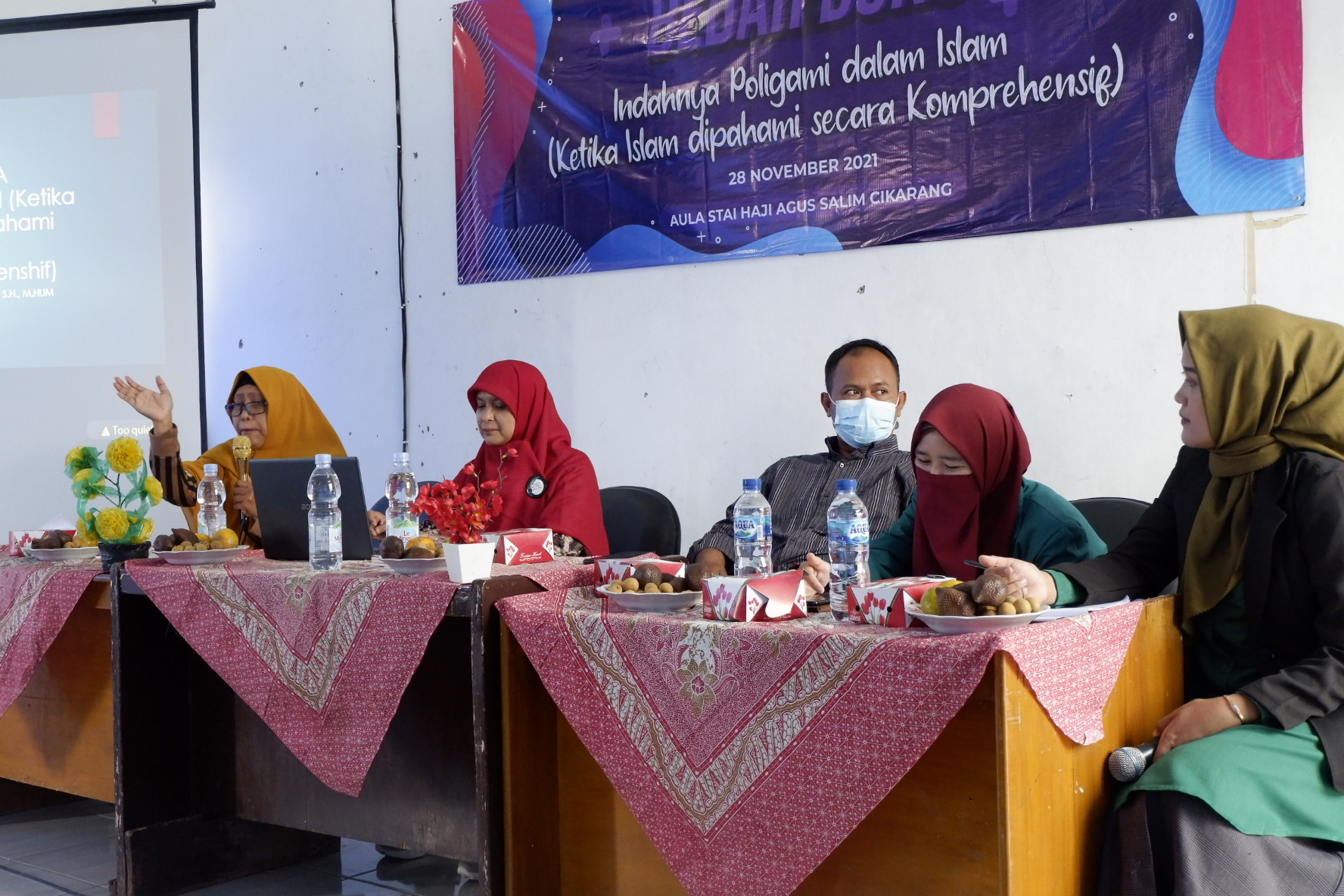 HMP PAI dan HES STAI HAS Selenggrakan Bedah Buku Indahnya Poligami dalam Islam (Ketika Islam dipahami secara Komprehensif)