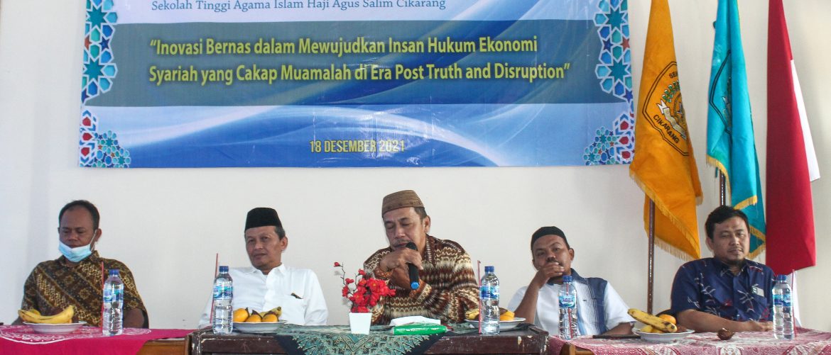 HMP HES Selenggarakan Santunan Anak Yatim dan Talk Show dalam Rangka Milad Program Studi HES STAI HAS yang Ke-12