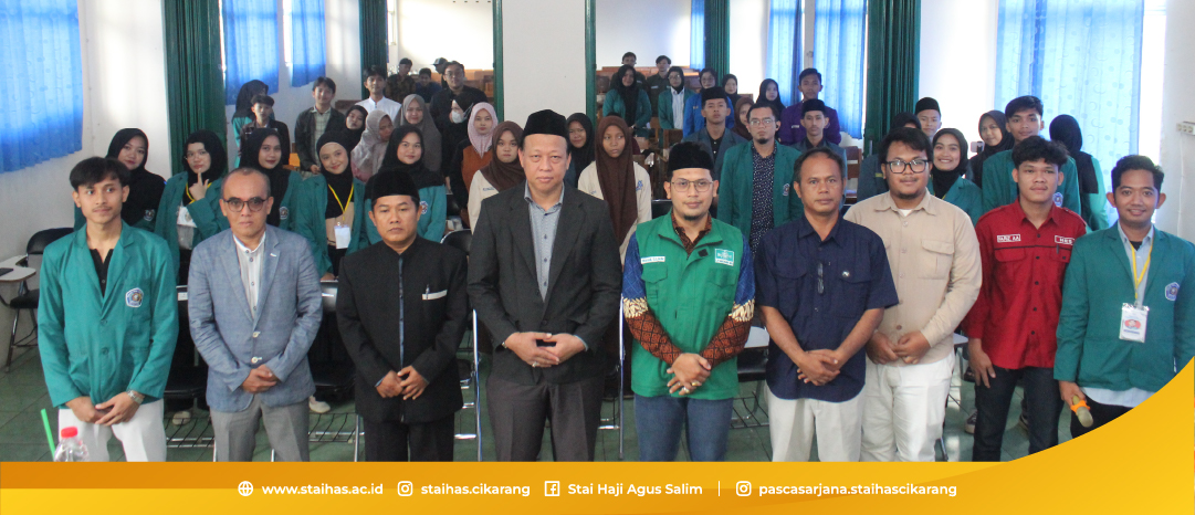 HM-PS HES STAI HAS Selenggarakan Dialog Publik: Keadilan Sosial Sebagai Jembatan Profesi Hukum dan Ekonomi Syariah